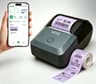Portable Inkless Bluetooth Label Printer With Color Paper Support For Retail And Home Organization 12