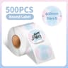 Waterproof White Round Thermal Label Stickers For Shipping And Product Packaging 7