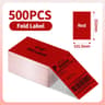 500PCS 4x6 Inch Thermal Shipping Labels FanFold SelfAdhesive Printer Paper 11