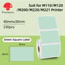 Waterproof White Thermal Sticker Labels For M110M220 Portable Label Printers 18