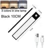 USB Rechargeable LED Motion Sensor Under Cabinet Light Bar For Kitchen Closet And Bedroom 13