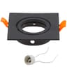 Adjustable Round Recessed Ceiling Spotlight Frame For GU10 MR16 Bulbs 256 Inch Cutout 12