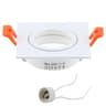 Adjustable Round Recessed Ceiling Spotlight Frame For GU10 MR16 Bulbs 256 Inch Cutout 16