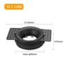 Frameless Adjustable Recessed Ceiling Spotlight Frame For GU10 MR16 Bulbs 6