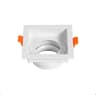 Double Recessed LED Spotlight Frame GU10 MR16 Rectangular Aluminum Ceiling Downlight Housing 6