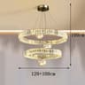 Luxury Crystal Pendant Chandelier Ceiling Light For Living Room And Bedroom 11