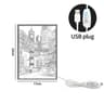 LED City Night View Light Painting USB Dimmable Wall Art Night Lamp 6