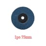 3 Inch Flat Flap Sanding Discs For Angle Grinder Metal Grinding And Wood Polishing 13PCS 6