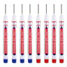 8PCS 20mm Deep Hole Marker Pens Waterproof Long Nib Marking Tools For Woodworking And Metal 13