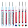 8PCS 20mm Deep Hole Marker Pens Waterproof Long Nib Marking Tools For Woodworking And Metal 16
