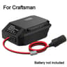 18V To 12V Step Down Battery Converter Adapter With Cigarette Lighter Socket For Power Tools 11