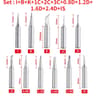 900MT LeadFree Soldering Iron Replacement Tips Set 5PCS12PCS For Precision Repairs 11