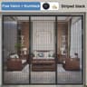 Magnetic Mesh Door Screen With Automatic Closure For Insect Protection 6