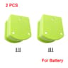 2PCS 18V Battery Wall Mount Holders For Organized Power Tool Storage 12