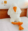 Big White Goose Plush Pillow Stuffed Toy 90 To 190 Cm 3
