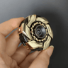 EDC Magnetic Fidget Slider  Spinning Top Open Armor Metal Stress Relief Toy For Adults 12