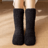 Womens Thickened Thermal Slipper Socks Winter Warm Plus Velvet Anti Slip Home Sleep Socks 5