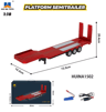 HUINA RC Alloy Tractor Truck 1 18 Scale 19 Channel Engineering Trailer With Lights  Sound 4