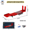 HUINA RC Alloy Tractor Truck 1 18 Scale 19 Channel Engineering Trailer With Lights  Sound 5