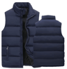 Mens Winter Vest Jacket Warm Waterproof Sleeveless Zipper Waistcoat 2