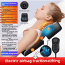 Electric Shiatsu Neck Back Massager Pillow Cervical Traction With Heat Vibration 1