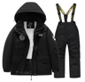 Childrens Winter Ski Suit Windproof Waterproof Snow Jacket For Boys And Girls 1