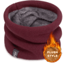 Unisex Thermal Knitted Neck Gaiter Windproof Winter Face Cover For Outdoor Sports 2