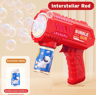 Glowing Automatic Bubble Gun For Kids No Battery Bubble Machine Toy 2
