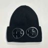 Winter Windproof Knitted Beanie With Glasses Unisex Warm Skull Cap For Outdoor Cold Protection 4