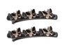 Sparkling Crystal Rhinestone Clover Hair Clips Braided Hairpins For Women And Girls 8
