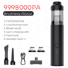 CENRR 9998000PA Car Vacuum Cleaner Powerful Wireless Portable Cleaner With Air Blower 4