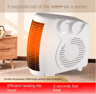 Portable Electric Desktop Heater Low Power Winter Heater For Home And Office 2