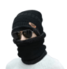 Winter Warm Scarf Hat Set Thick Knitted Beanie  Wool Scarf For Men And Women 1
