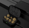 Rechargeable LED Polyhedral Dice Set Glowing Electronic Dice With Charging Box For RPG Games 2