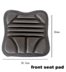 2 Pack Motorcycle Seat Pad 3D Gel Comfort Cushion Breathable Shock Absorbing Seat Cover 2