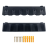 8 Rod Wall Mounted Fishing Rod Holder Modular Space Saving Storage Rack For Garage And Home 1