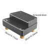 3 Step Cat Litter Box Ramp Non Slip Feet Filter Footboard For Automatic Cat Toilets 2