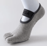 Womens Five Finger Yoga Socks Anti Slip Cotton Fitness Socks For Pilates And Training 1