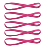 5PCS Candy Color Sports Headbands Anti Slip Elastic Yoga Hair Bands For Men And Women 1