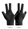 Open Finger Billiard Glove Breathable Polyester Snooker And Pool Glove With Adjustable Strap 3