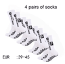 Mens Grip Soccer Socks 4 Pairs Non Slip Athletic Socks With Cushioned Pads For Football Basketball 2