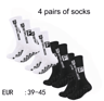 Mens Grip Soccer Socks 4 Pairs Non Slip Athletic Socks With Cushioned Pads For Football Basketball 3