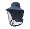 Mosquito Prevention Fishing Cap Full Mesh Insect Protective Head Net With Drawstring And Windproof  2