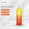 TPU Folding Soft Flask High Flow Portable Sports Water Bottle For Running Hiking And Cycling 6