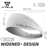WRELS Sports Headband Elastic Sweat Absorbing Running And Fitness Head Band Unisex 3