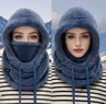 Winter Thermal Balaclava Ski Hood Windproof Polar Fleece Face And Neck Cover For Cycling And Motorc 7