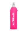 Collapsible Silicone Sports Water Bottle BPA Free Bite Valve Bottle For Running Camping And Travel  1