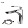Golden Maple Leaf Basin Faucet Hot And Cold Single Hole Countertop Washbasin Faucet 2
