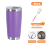 20oz To 590ml Stainless Steel Thermo Coffee Mug Leakproof Double Wall Travel Cup For Hot And Cold D 5