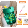 330ml Mini Kids Straw Water Bottle Cute Leakproof And Anti Fall Portable Sports Drink Cup 6